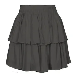 YingTang Women's skirts Classic High Waist Casual Flared A-Line Skater Dress Polka Dot Mini Skirt