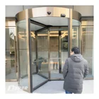 Price Wing Design Door Factory Price Manufacturer Supplier 3 Wing Automatic Revolving Door For Hotel