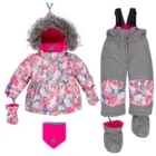 Windproof Ski Jacket Warm Waterproof Windproof Snow Coat Hooded Ski Jacket Pants 2 Pcs Set Snow Jacket