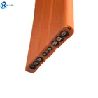 Flat Cable Sheathed Reel Cable Copper Rubber Elevator Flat Traveling Cable Rubber Sheathed YFFB Flat Reel Cable For Crane