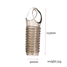 Penis For Men Penis Ring Reusable Silicone Cock Ring Penis Enlargement Delayed Ejaculation Sex Toys For Men