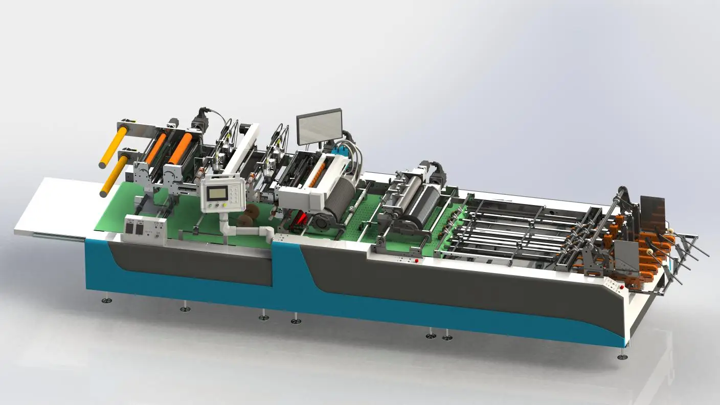 PRY-1650FH Fully Automatic Window Patching Machine with Double Channels