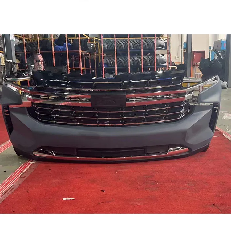 High-equiped Auto Body Part Front Bumper Kit 84796610-PFM OEM 84790369-PFM Car Bumpers Front for Chevrolet Tahoe 2020 2021 manufacture