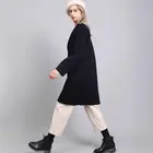 Coat 2021 Spring Outwear Korea Style Women Coat Office Lady 100% Wool Coat Double Sided Korea Wool Coat