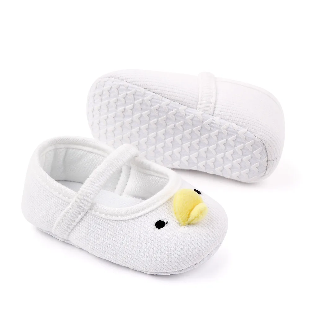 New Baby Solid Color Elastic Cute Cartoon Duck Soft Soled Comfortable Infants Toddler Shoes details