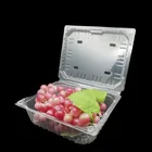 Plastic Fruit Box ACCEPT CUSTOM 2000 G Transparent PET PP Material Disposable Plastic Box For Fruit