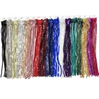 Tassel R409 Bling Bling Colorful 7inchs Tassel Lace Trimming Sequin Fringe Trim For Decoration