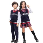 Factory School Wholesale Factory Directly Make Nice Pattern Custom International School Uniforms