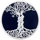 Celtic Fashion Embroidery Patches Badge Applique For Jack Clothing The Tree Of Life Celtic Love Forever