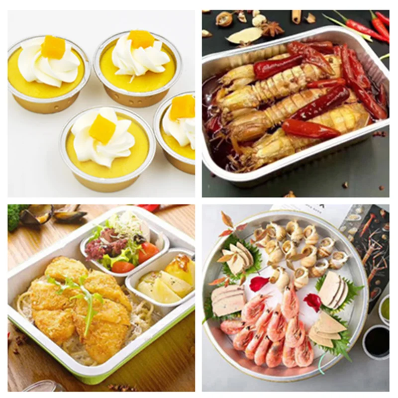 product c345 crease free eco friendly foil pan wrinkle proof baking pan recyclable foil pan for sustainable catering-9