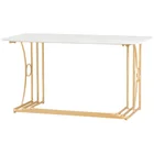 Dining Table Nordic Style Restaurant Marble Dining Table Household Rectangular Sintered Stone Dining Table