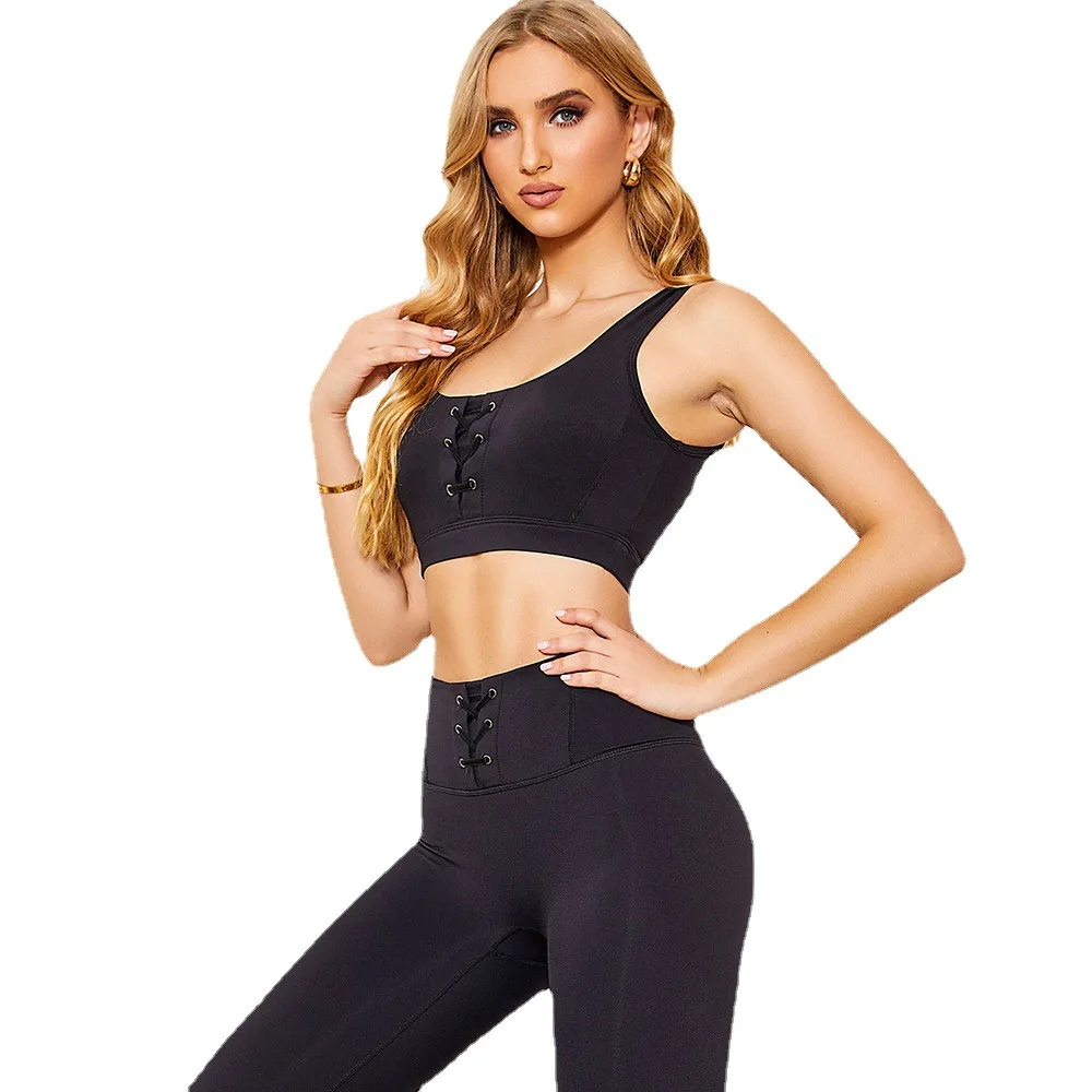 Fitness Women'S Sportswear Fitness Yoga Suit Legging Wear Sets Women Sport Yoga Pants Sets 2 Piece Yoga Set