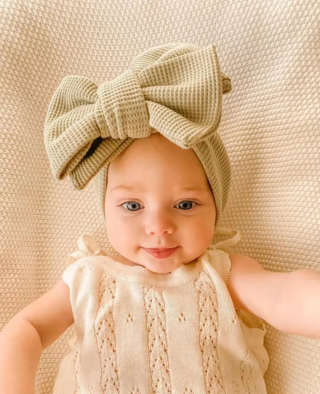 stap in JEP Kleverig 2023 New Infant Toddlers Hair Accessories Double Layer Bandana Headwrap  Solid Waffle Knit Big Bow Baby Turban Headband - Buy Waffle Knit  Headbands,Solid Waffle Knit Big Bow Baby Turban Headband,Newborn Solid Color