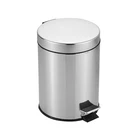 Bin 20901 Popular SUS Dust Bin Mirror Polish 3L 5L 8L 12L For Bathroom Living Room