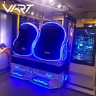 2 Seats 9d Vr Simulator Best Sales VART 2 Seats 9D VR Chair / 9DVR Simulator Cinema Game Earn Money Fast For Shop
