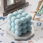 Candles Candle Customize Candle Bulk Custom Design Scented Soy Wax Paraffin Bubble Cube Candles