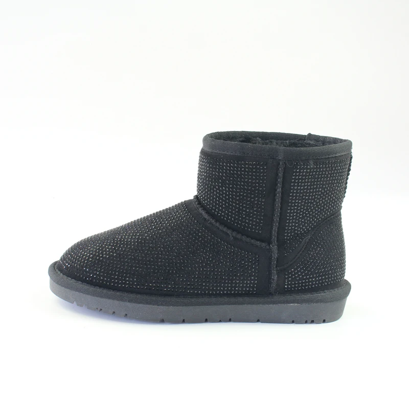 Botines De Lana Artificial Con Diamantes De Imitación Para Mujer,Botas De  Nieve De Invierno,Oferta De Fábrica - Buy Tobillo Botas De Nieve,Faux  Suede,Calor De Material Botas De Nieve Product on Alibaba.com