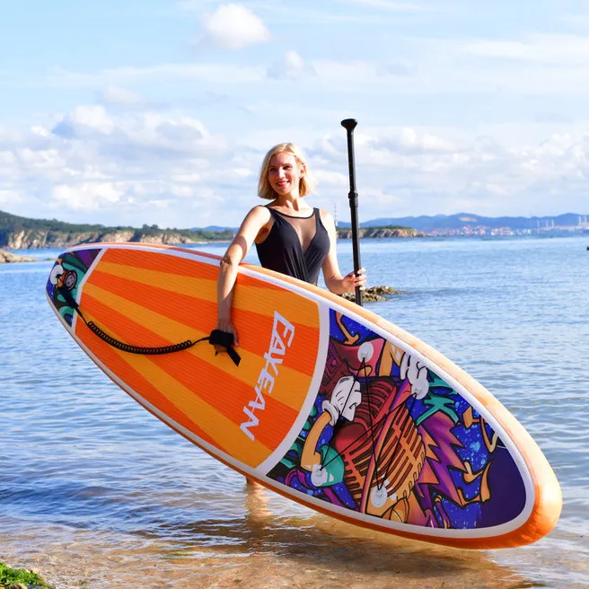 paddle board wake surfing