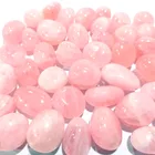 Tumbled Stones Raw Rough Stone Rose Quartz Processing Rose Quartz Tumbled Crystal Stones For Sale