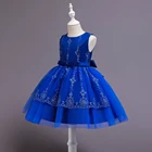 Kids Kids Party Dresses Custom Low MOQ Birthday Party White Flower Girl Dress Wedding Dress For Girl Kids