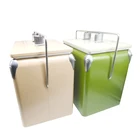 Ice Box Box Cooler 13L Beverage Ice Cooler Box / Modern Metal Beer Cooler