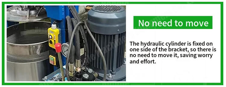 Hydraulic Cold Press Juicer Equipment Electric Citrus Juicer Stainless Steel Grape Squeezing Pressing Juice Making Machine supplier