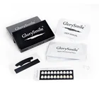Activated Carbon Black Glory Smile Wholesale Activated Carbon Charcoal Black Teeth Whitening Strips 28 Pcs