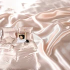 Silk Width 114/140 Pure Silk Fabric Silk Charmeuse Fabric Satin Washing Silk