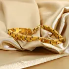 Bracelet Jewelry Fashion Stainless Steel Gold Plated Bracelet Set Alloy Charm Bracelet Zinc Alloy Jewelry