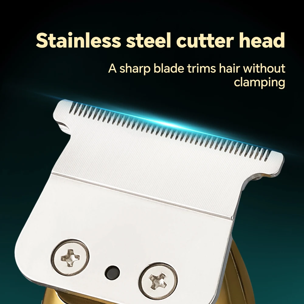 Professional 2-in-1 Mother-Child Electric Hair for Clipper Set Adjustable Pitch Whisker Trimmer Durable Stainless Steel Blade manufacture