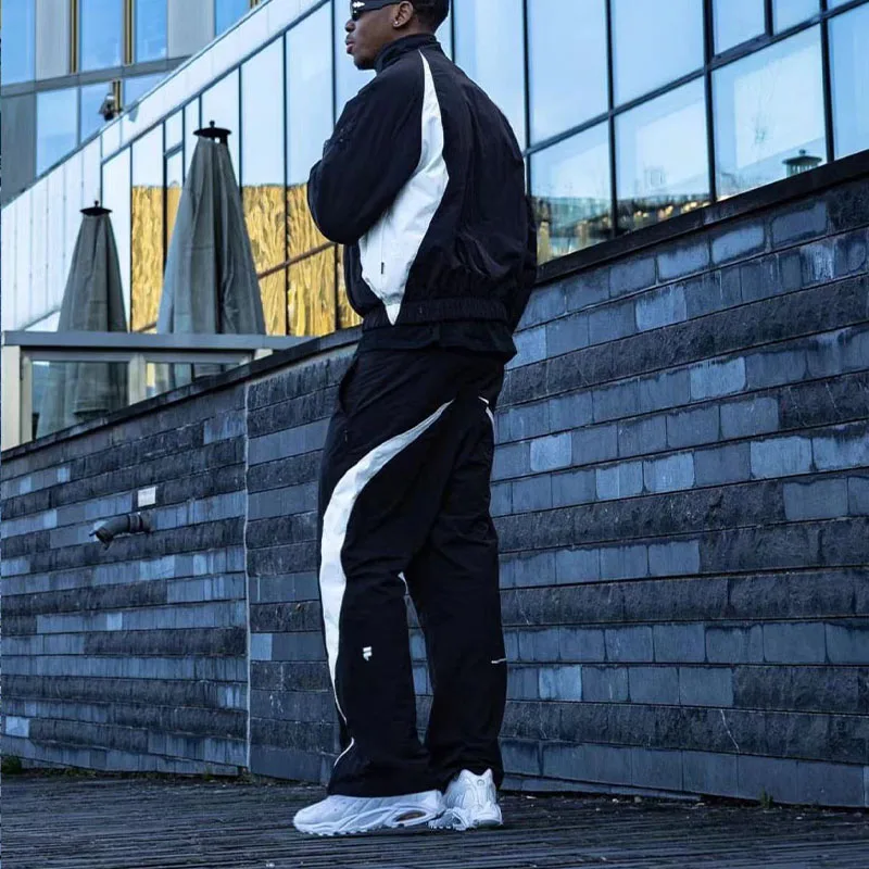 Unisex Organic Flared Sweatsuit Sets Custom Acid Wash Hoodie and Joggers Men's Windproof and Breathable Tracksuit Y2K Hoodies supplier