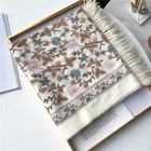 Scarf Scarf Customize Female Tassel Thick Soft Women Hand Scarves Scarf For Women Embroidered