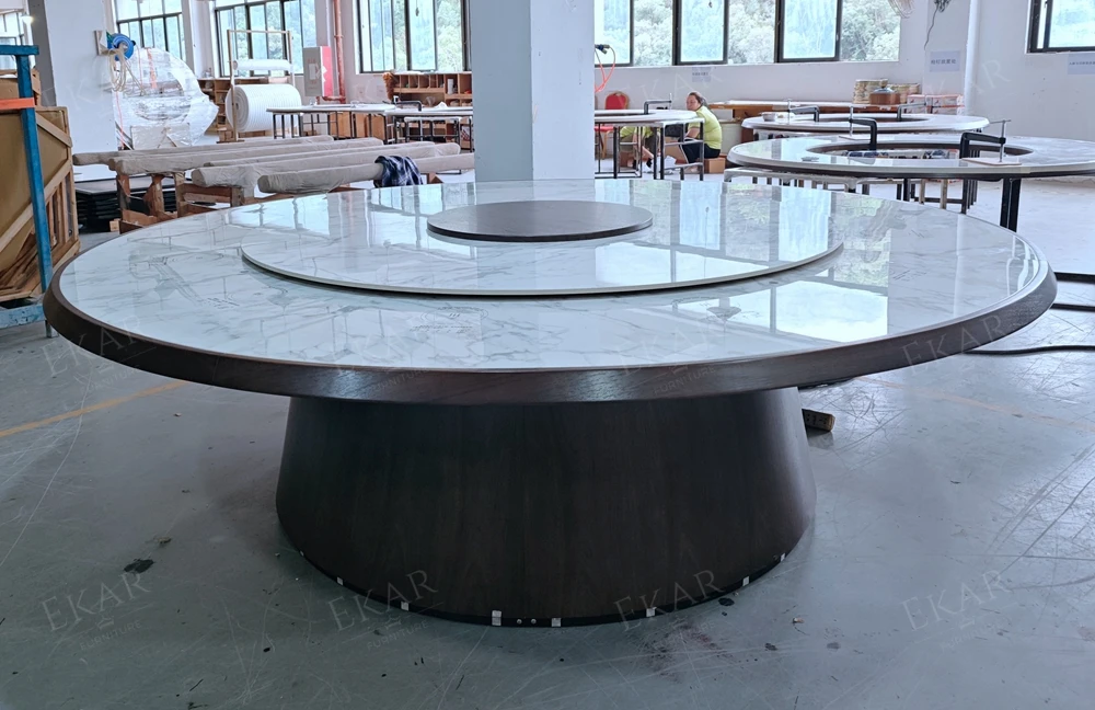 product horizon executive dining table commercial grade electric induction dining table for luxury villas and hotels-10
