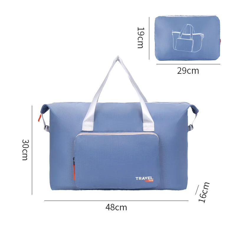 Wholesale travel bag large capacity folding luggage bag waterproof portable travel storage bag