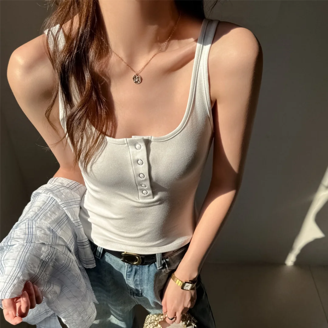 Fashion Casual Women's Camisole Soft Fitting Simple Design Daily Home Outdoor Commute Top