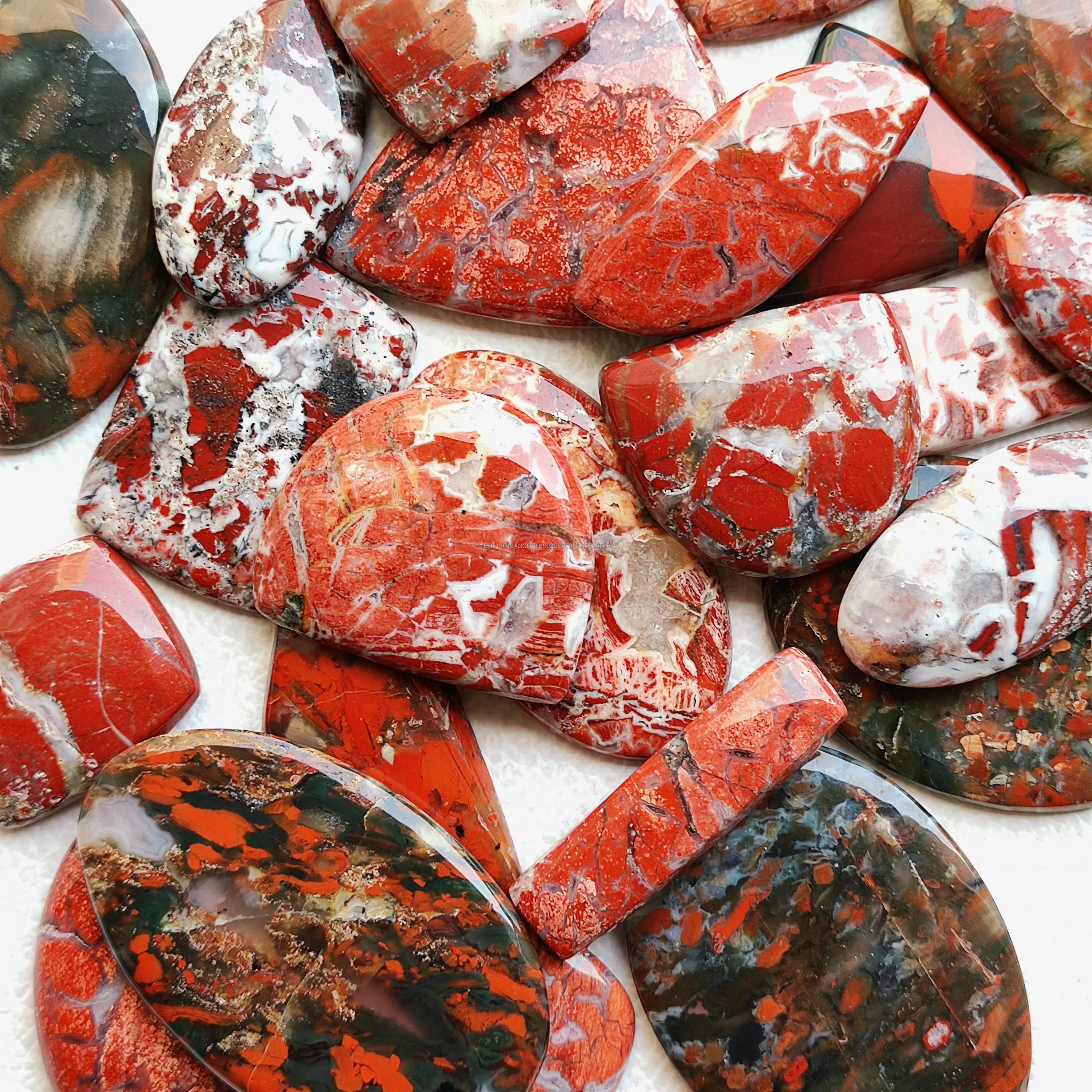 brecciated jasper cabochons wholesale natural gem