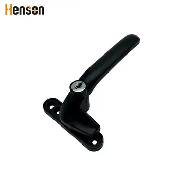 Custom Wholesale Door And Window System Fittings Zinc Alloy Handle With Key UPVC Window Door Lock Handle