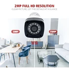 Cctv Camera Coaxial Audio 2MP Cctv Camera Surveillance System XVI TVI AHD Hybrid For CCTV Security System