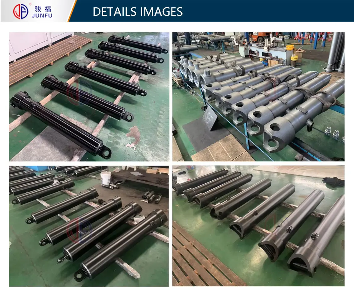 HYVA and PENTA Model Front-end Telescopic Multistage Hydraulic Cylinders for Dump Truck Hoist System factory