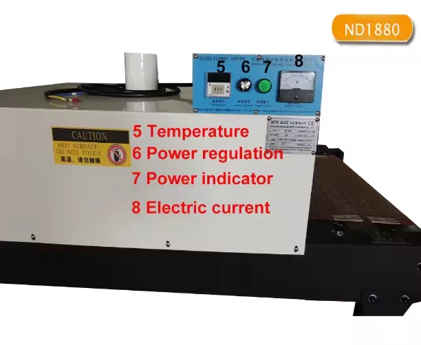product screen printing conveyor dryer tunnel type conveyor belt drying machine for t shirt ink drying machine-3