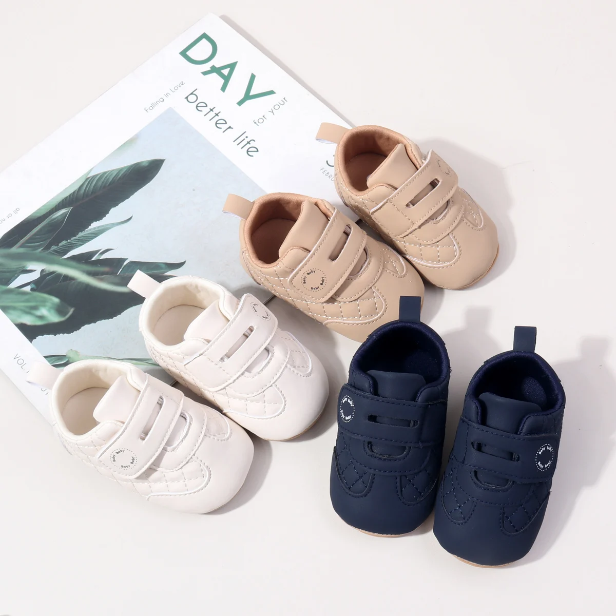 Unisex High Quality 2025 Spring Autumn Style Casual Shoes Anti-Slip Soled Toddler Walking Shoe Boys and Girls factory