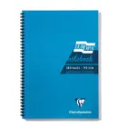Notebooks Hardwearing Bright And Glossy Covers A4 Size And Micro-Perforated Pages Custom School Wirebound Notebooks