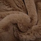 Fur Scarf 100% Polyester Super Soft Plush Faux Fur For Autumn/ Winter Coat Scarf Earmuff