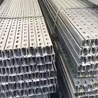 Custom Aluminium U Profile 40X40 Punched U Channel L C Channel Strut Aluminium Steel Channels Unistrut Channel Price