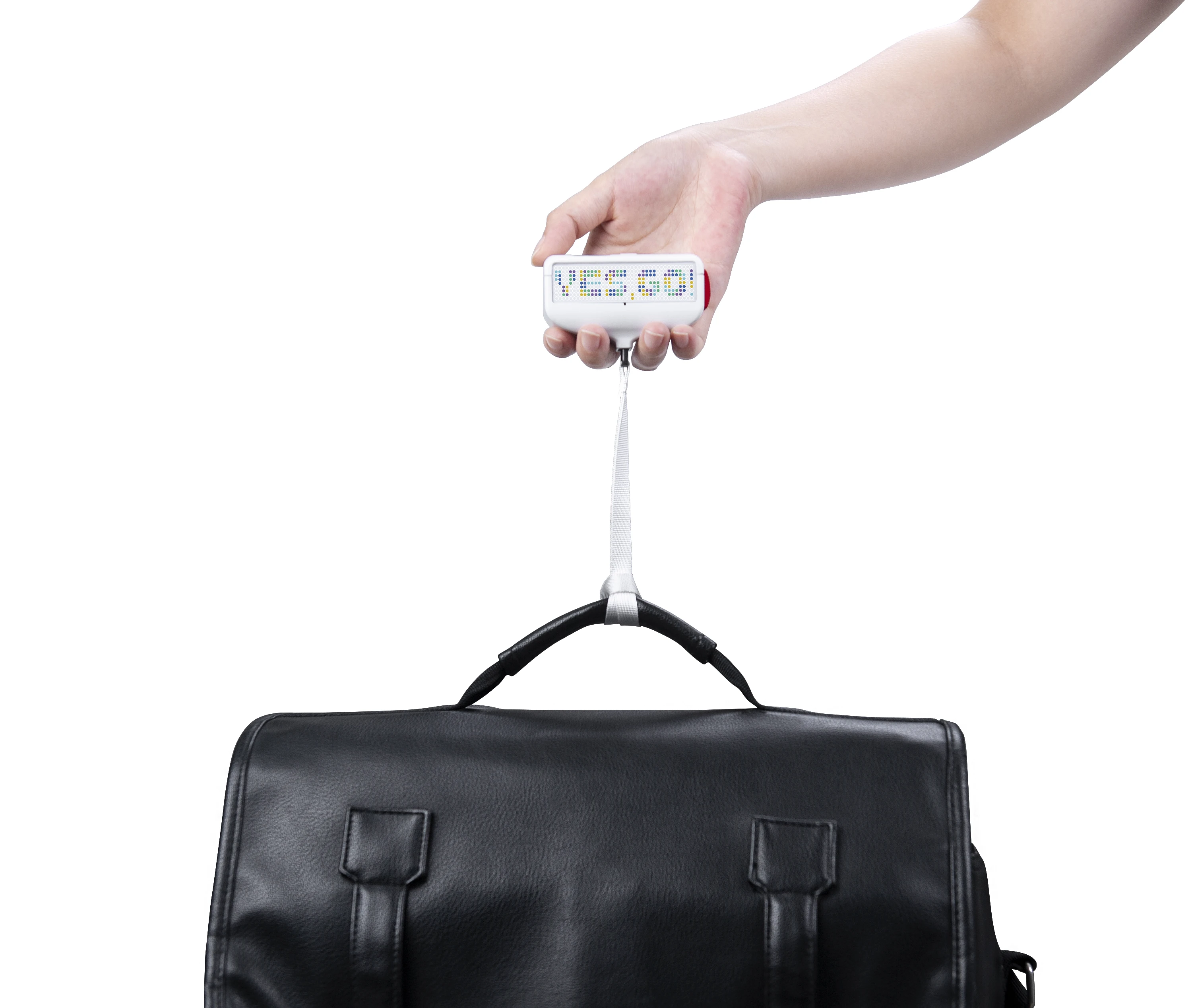 digital luggage scale l2600 lcd display abs 50kg battery free weighing scale for home use airport baggage weighing-3