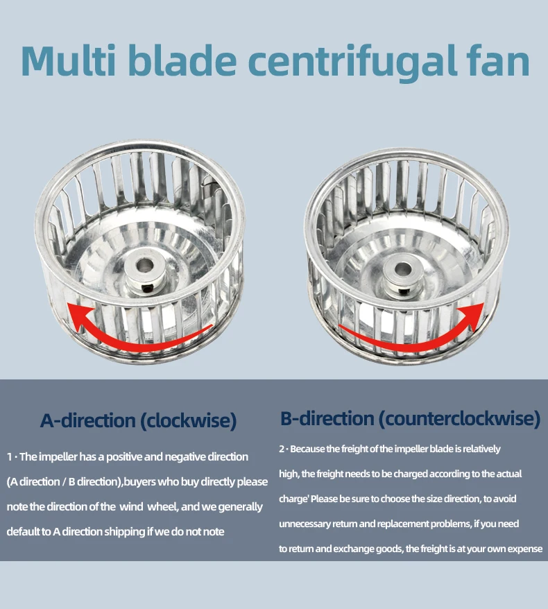 Blower, Centrifugal, Galvanized sheet, 5 inch - detail 4
