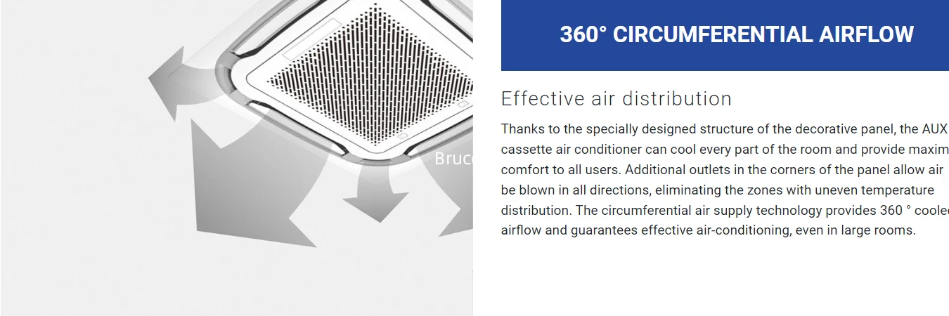 Split Air Conditioner, AUX, Wall - detail 10