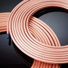 Copper 1/4 3/8 1/2 5/8 3/4 Inch Pancake Coil 15m Steel Pipe Copper Coated Tubing 5/16''*0.7m
