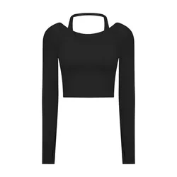 Wholesale Women's T-shirt Fitness Fall Soft Fitness Sports Shirt Running Athletic Workout Gym Tops Long Sleeves Shirt For Women