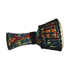Wooden Heavey Duty Djembe Bags Pro Dark Green With African Stand Made In Pakistan